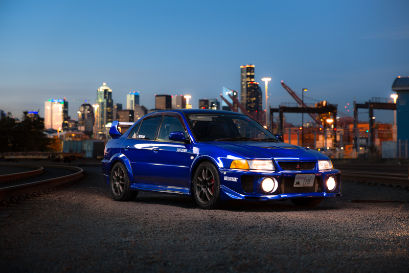 Illustration for article titled Your Ridiculously Awesome Mitsubishi Lancer Evolution V Wallpaper Is Here